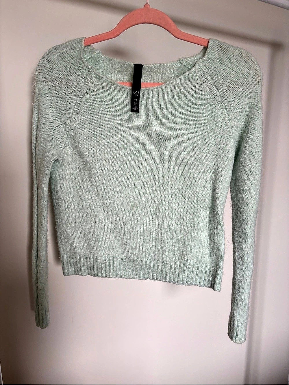 Green Crew Neck Sweater